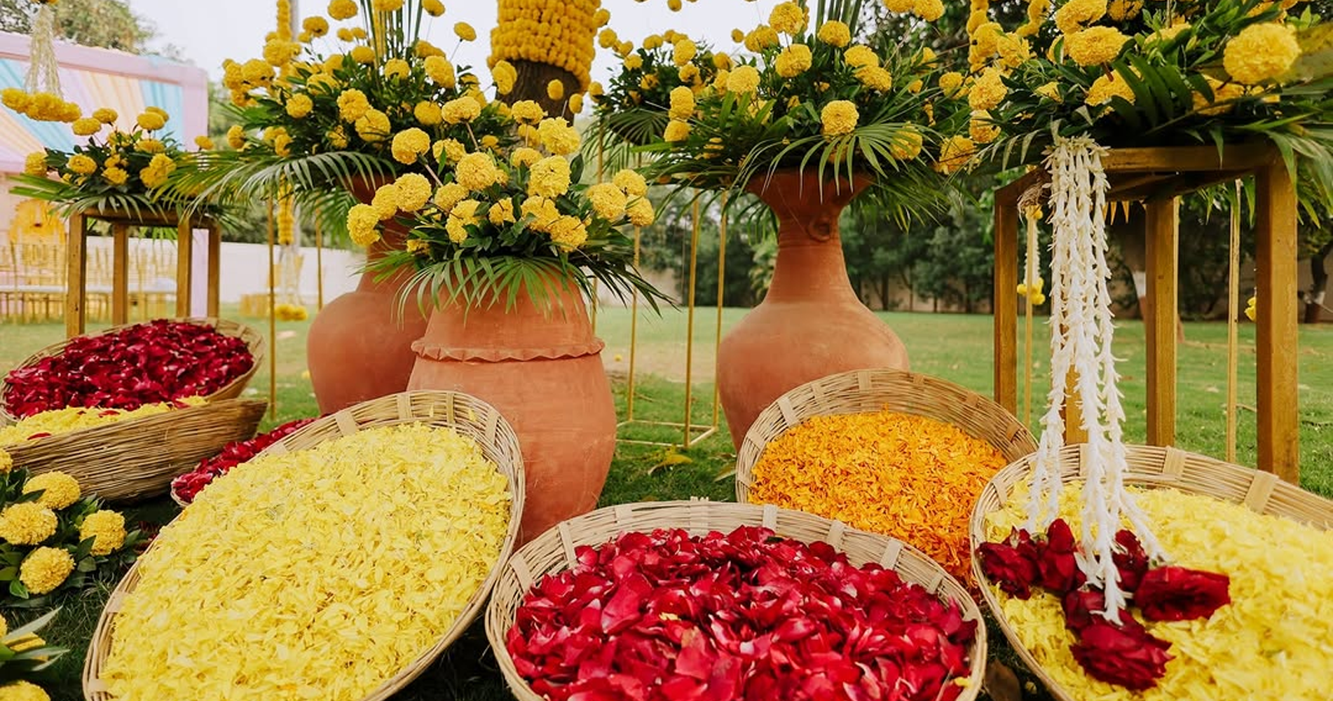 Haldi ceremony decor