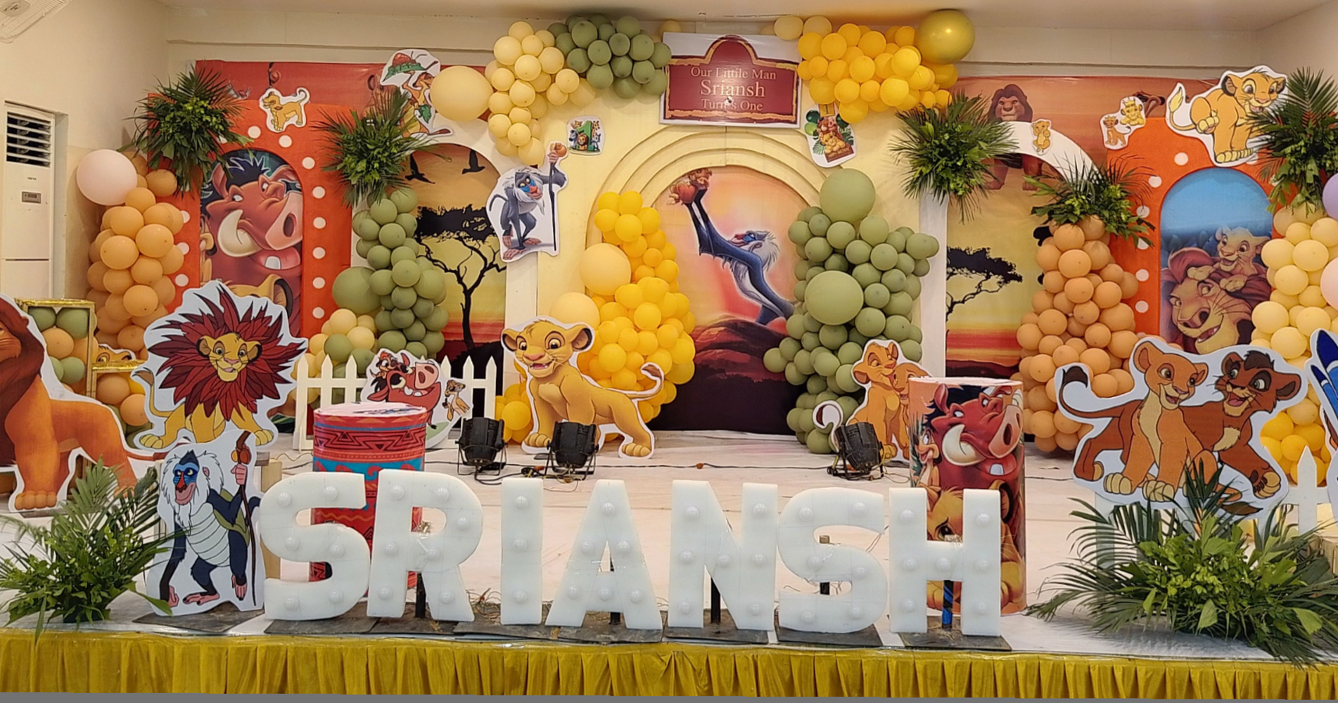 Themed Birthday Party Decoration